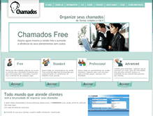 Tablet Screenshot of chamados.com.br